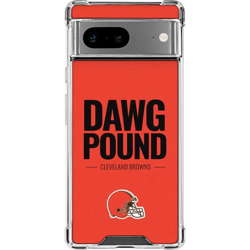 NFL Cleveland Browns Team Motto Google Pixel 7a Clear Case